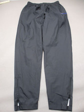 FILA Size L Womens BLK Stretch Waist Pull On Leg Zip Pockets Track Pants 678