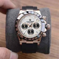 PAGANI DESIGN Mens Quartz Watch Sapphire Retr...