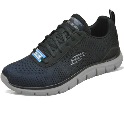 Skechers Track 232399 NVBK Scarpe Sneakers Comfort Uomo Special Price - Zdjęcie 2 z 6