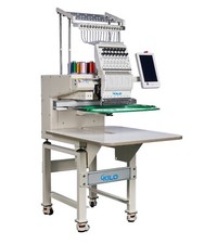 KILO 15 Needle Embroidery Machine for Cap Hat T-Shirt with Laser Positioning USA