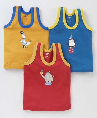 Baby Vest Pack 6-12 Months New