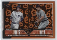 2023 Topps Update Jack-O'-Lantern Foil Cody Sedlock Michael Papierski 0nr3