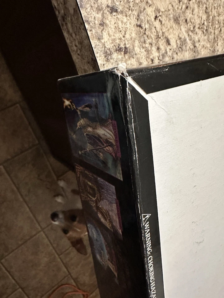 Винтажные пазлы 2003 3 в 1 Dragons Wizards. Светится в темноте, Ceaco, новый!! - Изображение 3 из 4