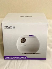 YACONIX Retainer Cleaner Machine 45kHz Ultrasonic Dental Retainer Cleaner - New