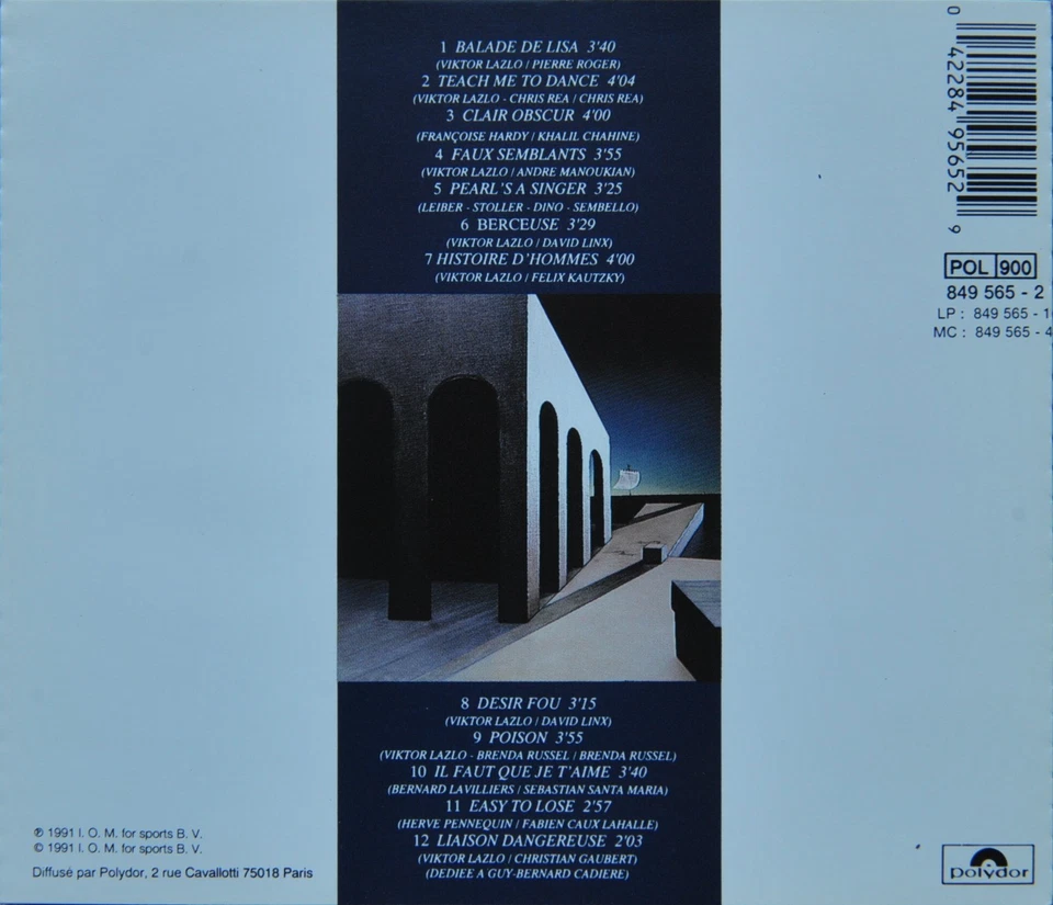 CD🔴 VIKTOR LAZLO - „Mes poisons délicieux“   NEU - Bild 2 von 2