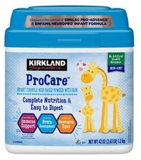Kirkland Signature ProCare with Dual HMO's, Non-GMO Infant Formula 42 oz
