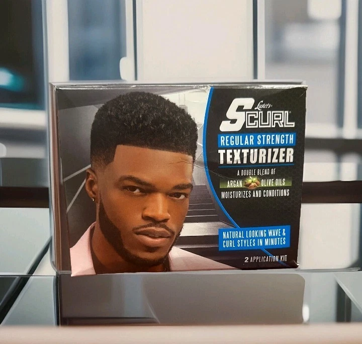 Texturizador de fuerza regular Luster's Scurl con aceite de oliva y argán nuevo Foto 2 de 4