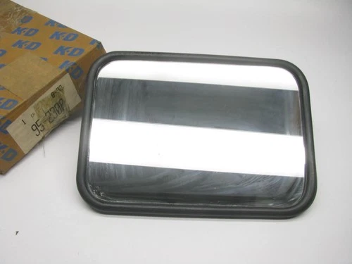 Vintage Kd Lamps 95-2308 10 " X 7 1/2" Center Post Mirror Black