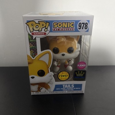 Funko Pop! Vinyl: Sonic the Hedgehog - Tails (Flocked) (Chase) #978