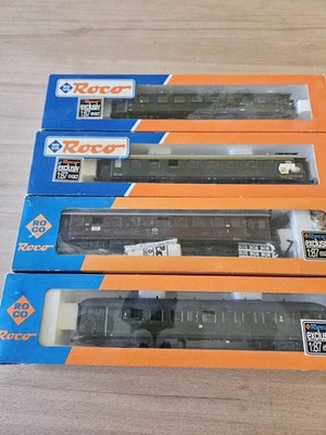 Eilzugwagen 4 Stück Roco und Piko H0 Bastelware 