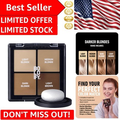 Compact Hairline Powder Sample Kit for Men & Women - Easy Gray Coverage Solution