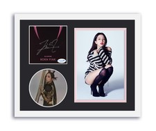 Blackpink Jisoo Autographed Signed 11x14 Custom Framed CD Photo Born Pink ACOA
