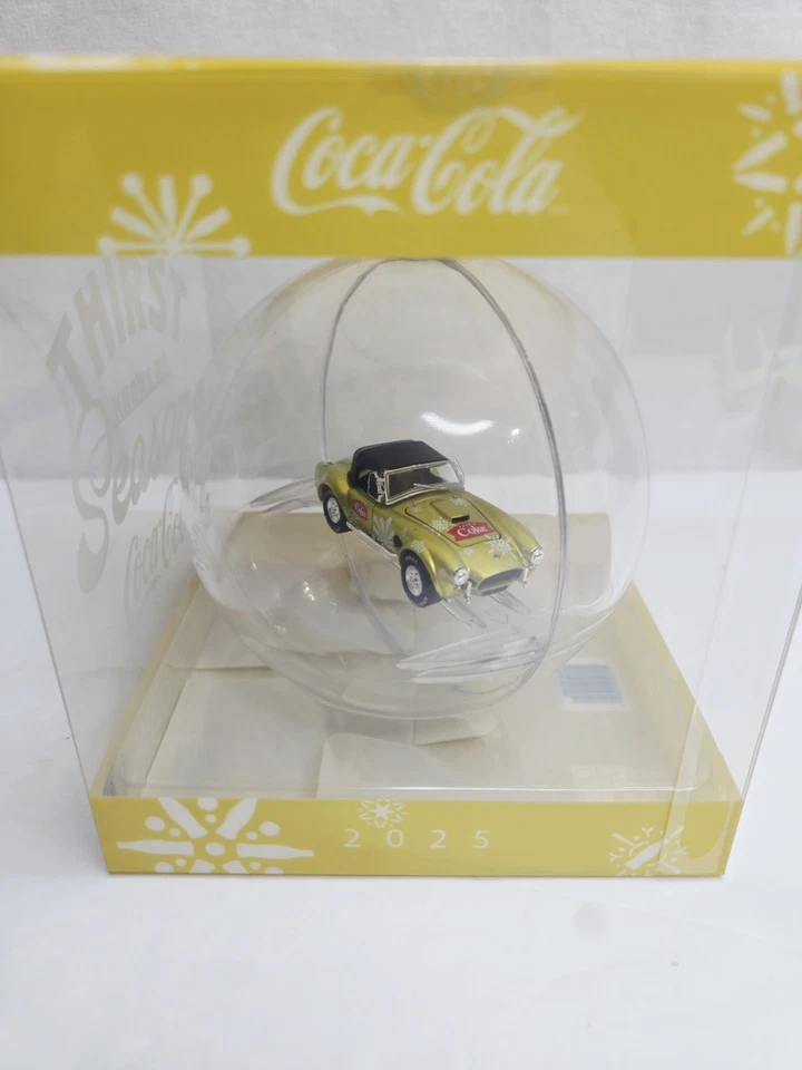 2025 M2 Machines Christmas Ornament Chase - Coca Cola 1965 Ford Shelby Cobra - Image 2 of 4