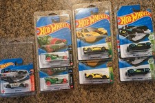 Hot Wheels 7 TREASURE HUNT cars With Case Protector For EACH