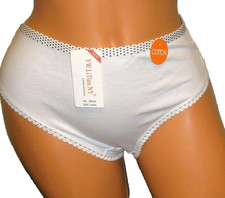 Panties Lingerie Lace Bottom Back White Cotton  2X / 3X