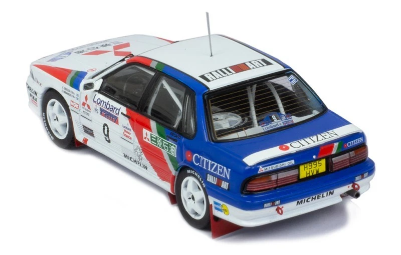 IXO Mitsubishi Galant VR-4 #9 Mitsubishi Ralliart RAC Rally 1990 K.Eriksson 1:43 - Image 3 of 4