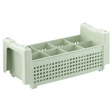 VOLLRATH 52640 Flatware Basket,18" L,Green 4NCY6