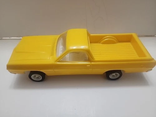 1960s Tonka Plastic Yellow Ford Ranchero Truck Yellow Tonka - Vintage