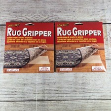 LOK-LIFT Rug Gripper 10" x 20" Non-Slip Pad for Rugs & Mats 2-Pack Made in USA