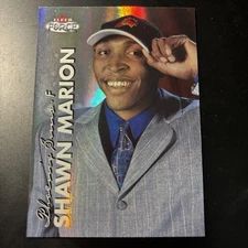 1999-00 Fleer Force /100 Shawn Marion #215 Silver Rookie RC Rare Numbered Suns