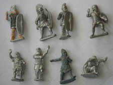8 Assorted 28mm Metal Ancient Foot Figures Wargames Foundry & Essex Miniatures