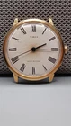Vintage Timex 1970s Roman Dial Great Britain Mechanical Watch Runs Irregular