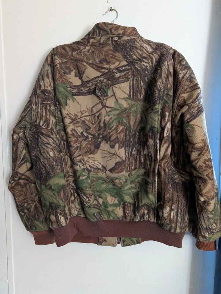 Cabelas Men's Vintage Super Slam Made In USA Camo Hunting Jacket Size L - Image 2 of 4