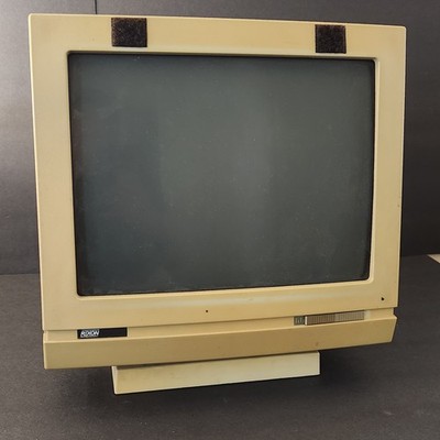 Rexon Business PEI Tsuan CRT VTG 12'' Monitor 310 Null Modem DB25 Connector 1990s