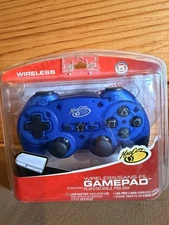 Mad Catz PlayStation 3 Wireless Controller. PS3 New Factory Sealed (Blue)