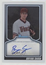 2010 Bowman Draft Prospects Auto Bryan Shaw #BPA-BS Auto d4y