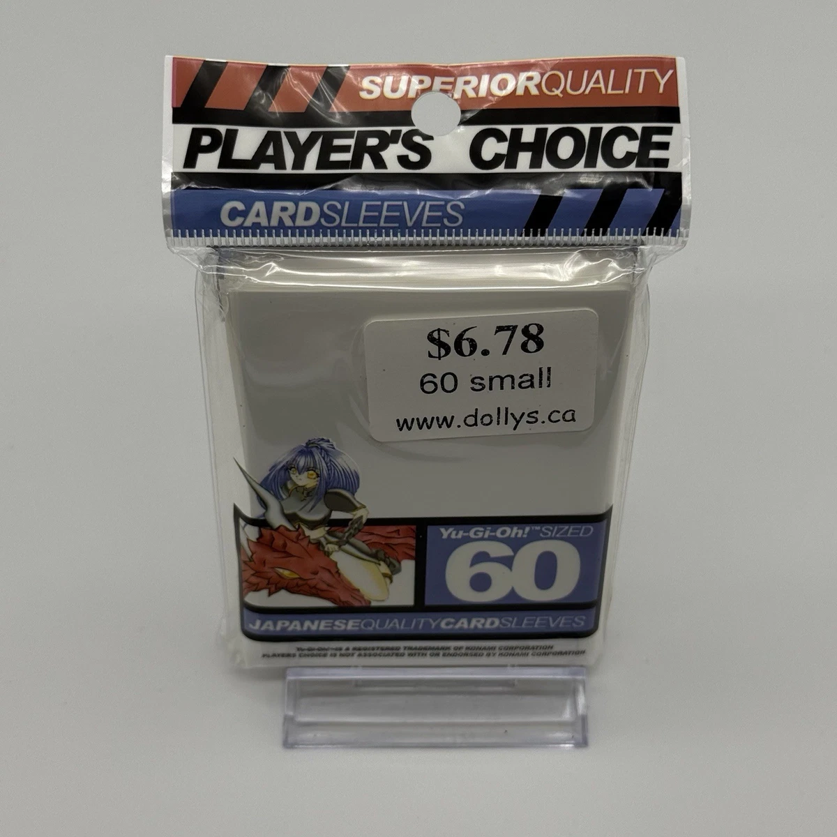 players choice card sleeves Amazon.com: Player's Choice Mini White Sleeves Yu-Gi-Oh Size : Toys & Games main image 1