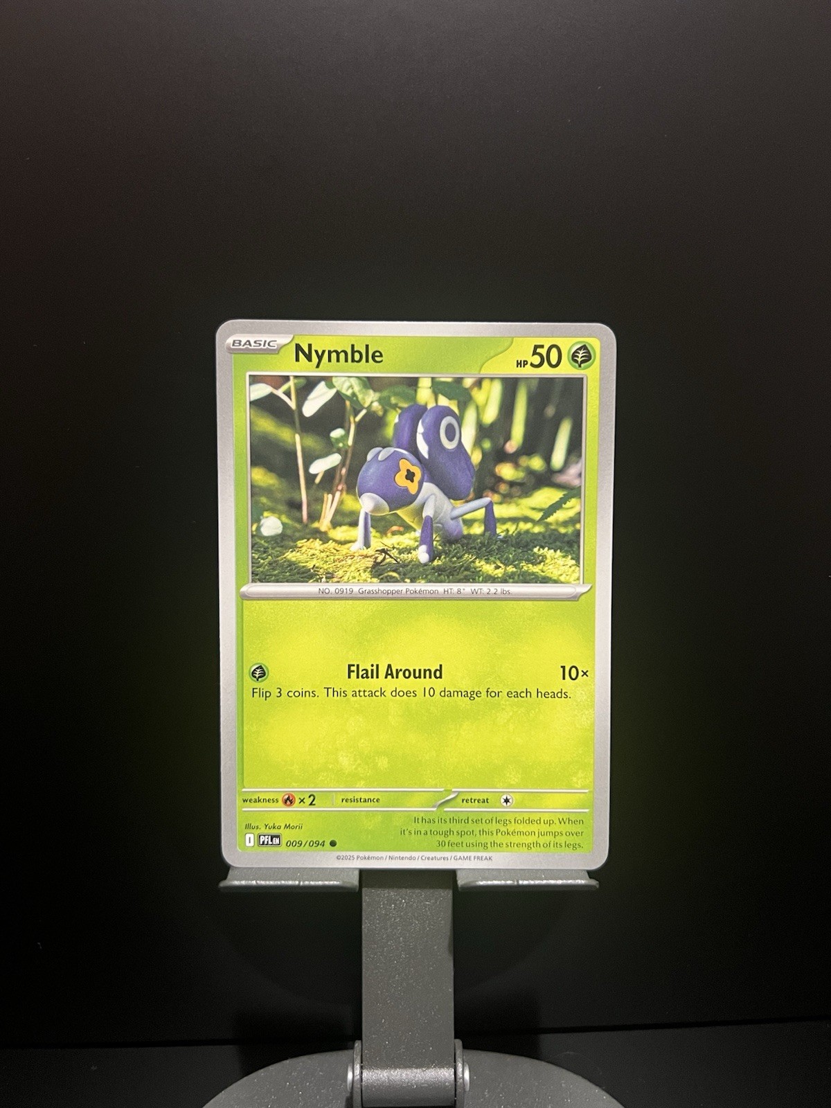 Nymble 009/094 Common Phantasmal Flames Yuka Morii