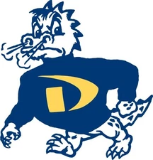 Drexel University Dragons Football Sticker Die Cut Laminated
