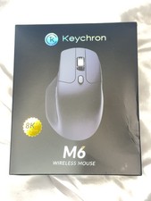 Keychron M6 8K Wireless Gaming Mouse Pixart 3...