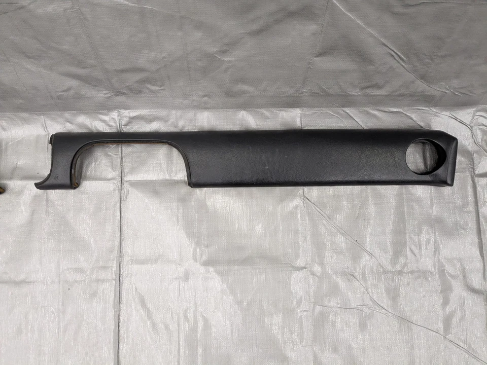 Mazda Miata MX-5 MX5 1990-1993 OEM tablero tablero de instrumentos moldura almohadilla de choque negro Foto 3 de 4