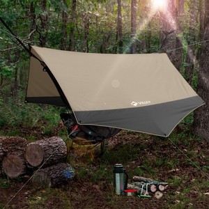 VILLEY Camping Tarps for Tents Portable Rain Fly Camping Shelter Sunshade Canopy