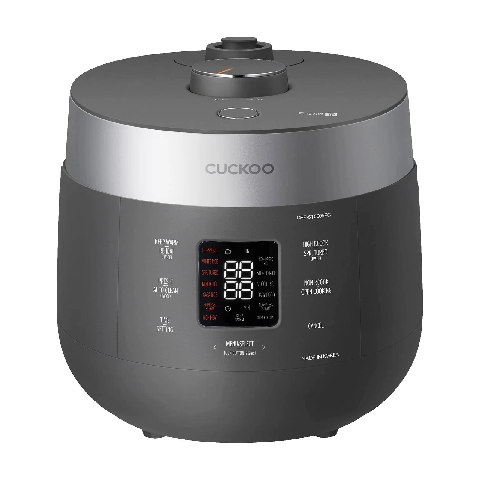 CUCKOO Twin Pressure Rice Cooker 6-Cup Uncooked / 12-Cup Cooked with Nonstick---
Opens in a new wind