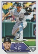 2023 Topps #63 C.J. Cron