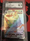 2021 Pokémon Evolving Skies Umbreon VMAX 214/203 Rainbow Rare CGC 8.5 Mint