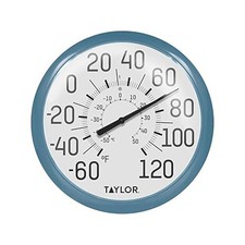 Big and Bold Wall Indoor Outdoor Thermometer,...
