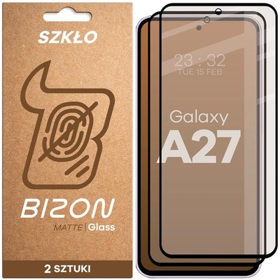 2x Schutzglas für Galaxy A27 5G Bizon Displayschutzglas Hartglas Handyglas Glas