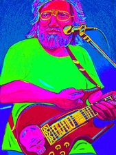 JERRY GARCIA PRINT poster grateful dead set from the vault cd american beauty  