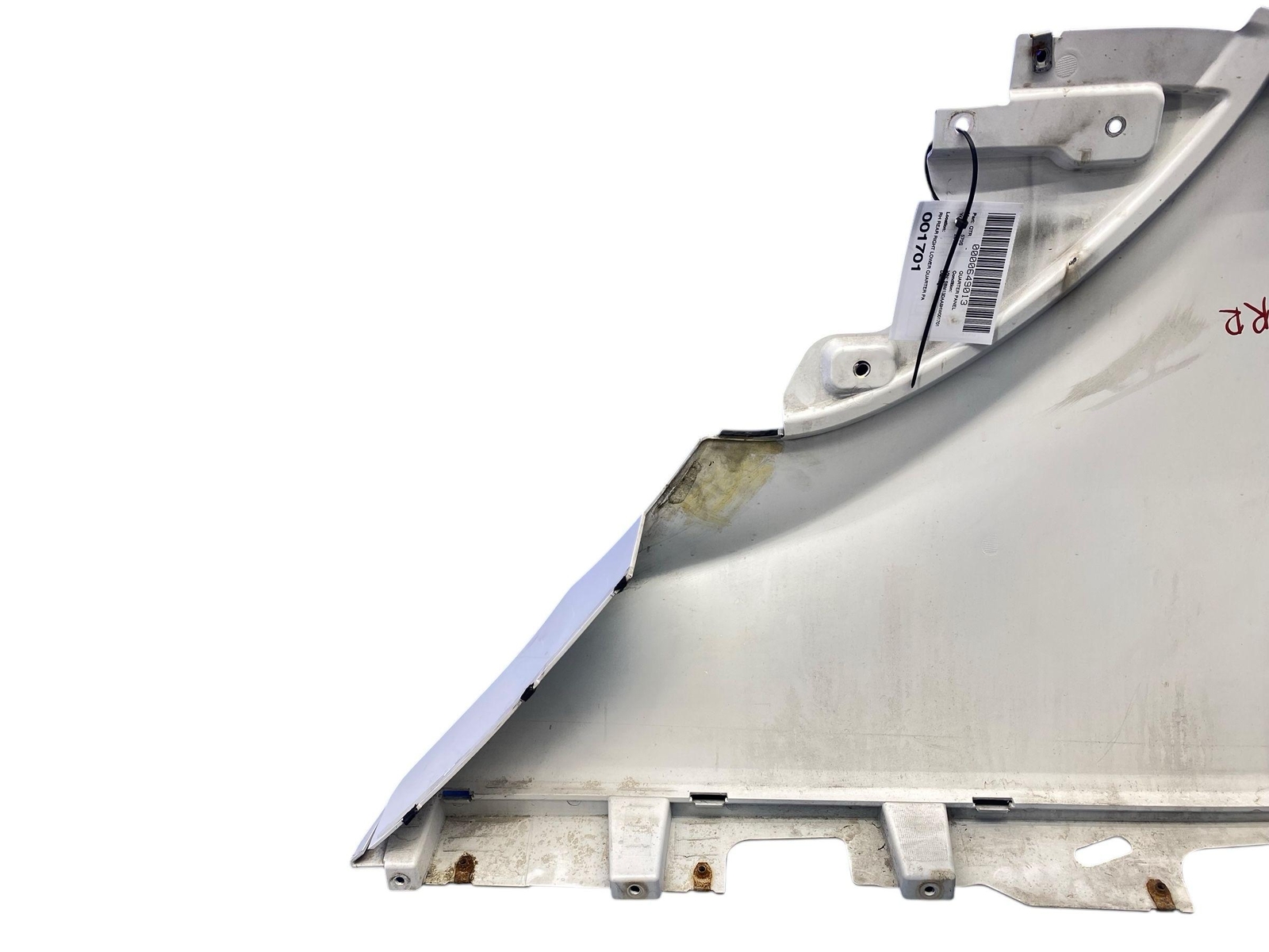 2016-2021 MCLAREN 570S REAR RIGHT LOWER QUARTER PANEL WING COVER WHITE OEM