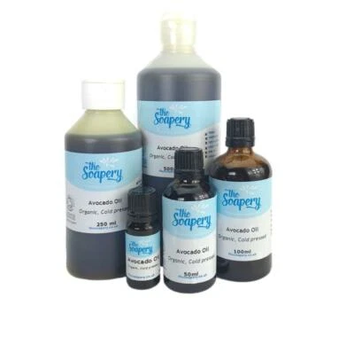 THE SOAPERY Avocadoöl - Bio nativ, kaltgepresst unraffiniert 100% rein für Haut und Haar