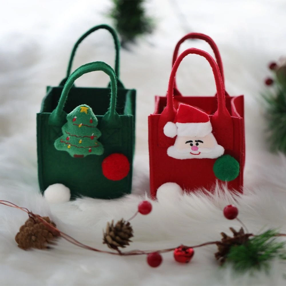 Felt christmas bags hot sale