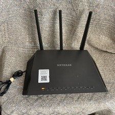 Netgear Nighthawk AC1900 WiFi Router, Model: R7000 4 Ethernet Ports 2 USB Ports
