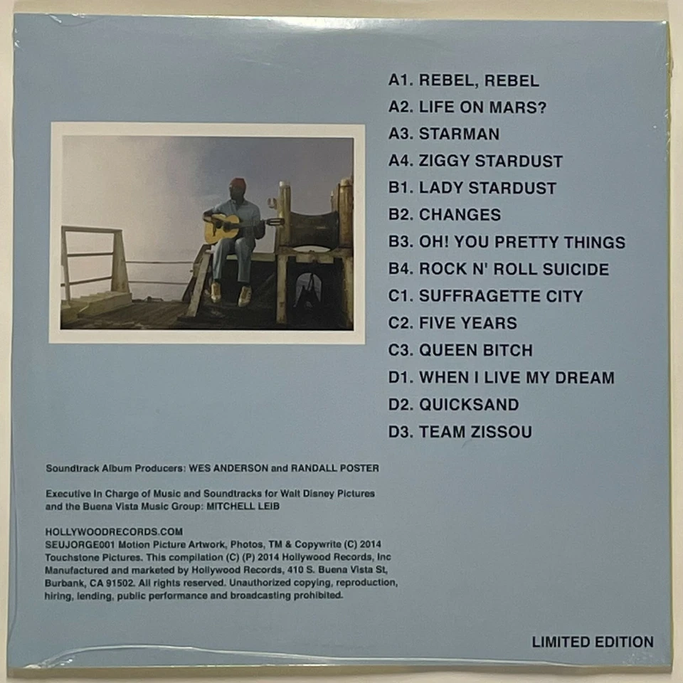 Seu Jorge The Life Aquatic Studio Sessions 2LP Limited 12" Black Vinyl Record - Image 2 of 2