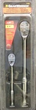 GearWrench 81268 2 Pc. Long Handle Teardrop Ratchet Set - 1/4" & 3/8" Dr.