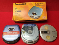 LOTTO LETTORI CD PORTATILI WALKMAN VINTAGE SONY PANASONIC SAND SCHNEIDER RETRO