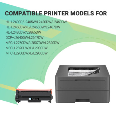 Cartuchos De Tóner Compatibles TN830XL De Repuesto Para Brother TN830XL